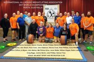 Group picture from the 2017 IAWA World Championships in Perth, Australia.