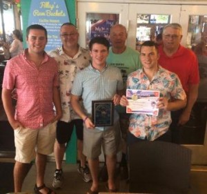 Members of the Dino Gym who attended the 2018 USAWA Nationals enroute to a club victory and the winner of the 2018 Club of the Year.  (left to right: Cale Dunlap, Al Myers, Brandon Rein, Dean Ross, Cody Lokken, and LaVerne Myers)