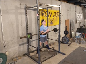 Phoebe Todd completes a Habecker Lift in the 2021 Postal Championship