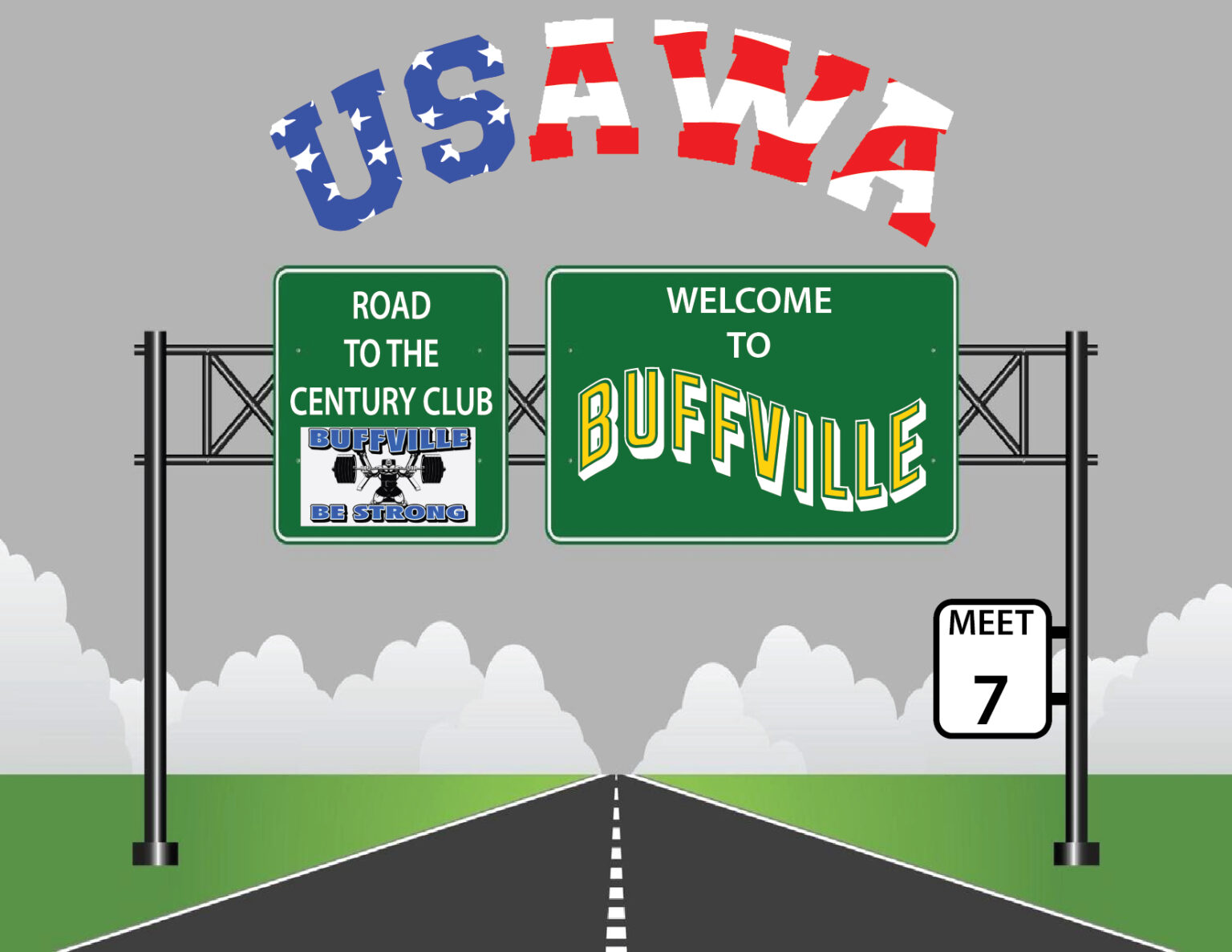 BUFFVILLE’S ROAD to the CENTURY CLUB 7 Record Day USAWA